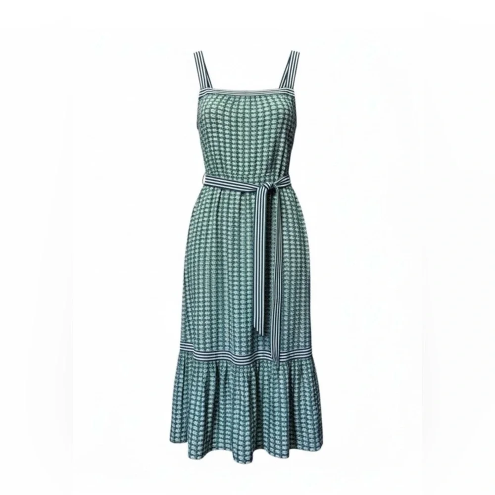 Nautica Sustainably Crafted Border Printed Dress – L - Picture 1 of 10